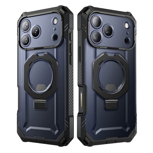 Supcase UB Grip Pro iPhone 17 Pro hoesje met Screenprotector en MagSafe - Zwart Transparant - Afbeelding 12