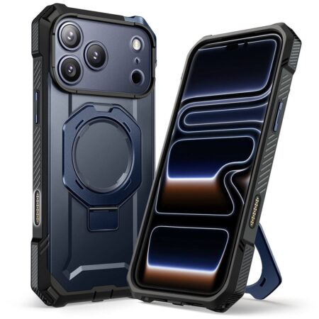 Supcase UB Grip hoesje geschikt voor iPhone 17 Pro Max met MagSafe – Blauw