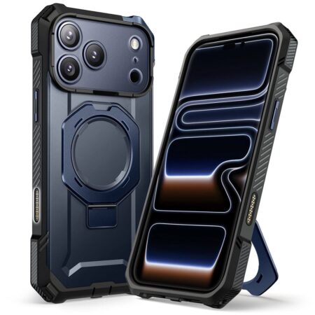 Supcase UB Grip hoesje geschikt voor iPhone 17 Pro met MagSafe – Blauw