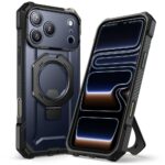 variatie Supcase UB Grip hoesje geschikt voor iPhone 17 Pro met MagSafe – Zwart Transparant