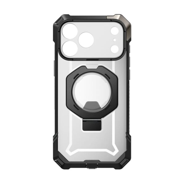 Supcase UB Grip hoesje geschikt voor iPhone 17 Pro met MagSafe - Zwart Transparant - Afbeelding 3