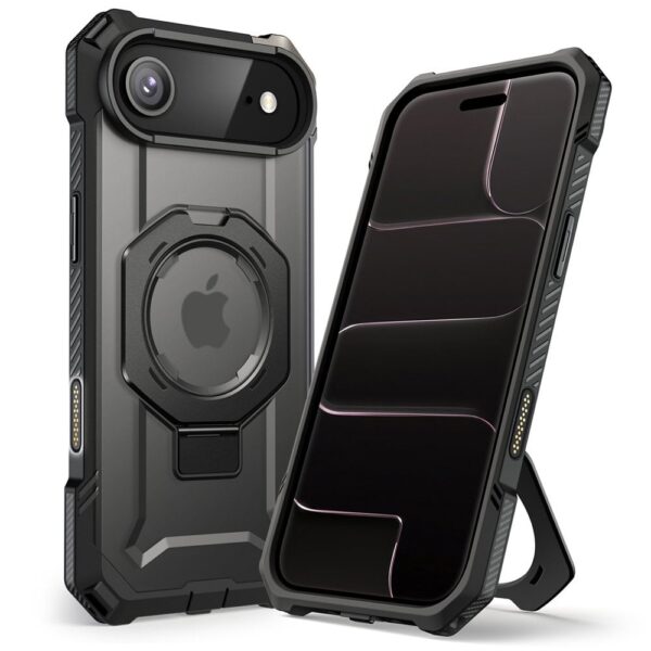 Supcase UB Grip case suitable for iPhone Air with MagSafe - Black Transparent