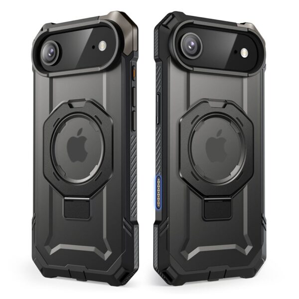 Supcase UB Grip case suitable for iPhone Air with MagSafe - Black Transparent - Image 12