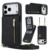 variatie Solidenz Fashion Portemonnee hoesje met koord iPhone 17 Pro – Zwart