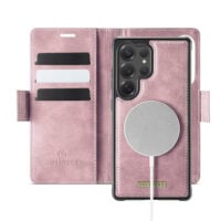 Solidenz 2-in-1 MagSafe Wallet Case voor Samsung Galaxy S26 Ultra – Roze