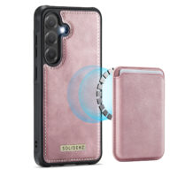 Solidenz MagSafe Wallet Backcover voor Samsung Galaxy S26 Plus – Roze