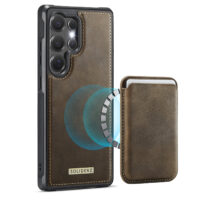 Solidenz MagSafe Wallet Backcover voor Samsung Galaxy S26 Ultra – Bruin
