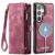 variatie Solidenz Urban Wallet Samsung Galaxy S26 Ultra hoesje – Rood