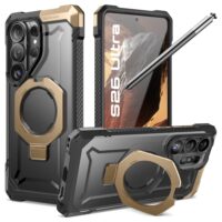 Supcase UB Grip hoesje Samsung Galaxy S26 Ultra met MagSafe – Desert
