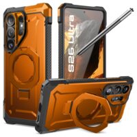Supcase UB Grip hoesje Samsung Galaxy S26 Ultra met MagSafe – Oranje