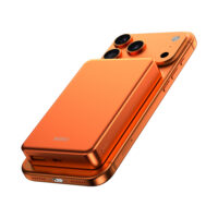 WiWU Powerbank 10000mAh – Magsafe – Type-C ingang – Ultra dun – Oranje