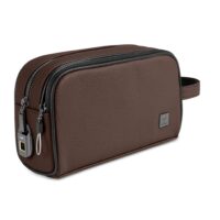 WiWU Pro Reis Tas – voor Telefoon – Met vingerscan vergrendeling – Bruin