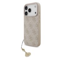 Guess 4G Charm MagSafe Case iPhone 17 Pro – Pink