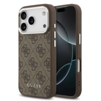 Guess 4G MagSafe Case iPhone 17 Pro – Brown