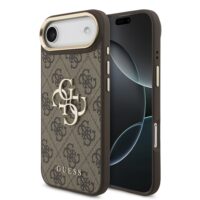 Guess 4G Metal Logo iPhone Air hoesje – Bruin