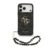 variatie Guess 4G Metal Logo iPhone 17 Pro Max hoesje – Met Polskoord – Zwart