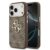 variatie Guess 4G Metal Logo iPhone 17 Pro case – Brown