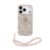 variatie Guess 4G Metal Logo iPhone 17 Pro hoesje – Met Polskoord – Roze