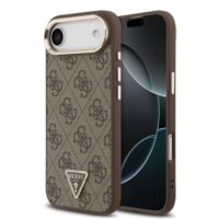 Guess 4G Triangle Logo iPhone Air hoesje met MagSafe – Bruin