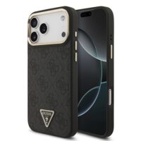 Guess 4G Triangle Logo iPhone 17 Pro Max case with MagSafe – Gray