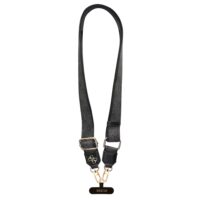 Guess Crossbody Cord PU 4G Metal Logo – Black