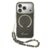 variatie Guess IML Glitter Script Strap MagSafe Case iPhone 17 Pro – Black