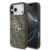variatie Guess PU 4G Metal Logo Hoesje iPhone 17 Pro Max – Bruin