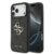 variatie Guess PU 4G Metal Logo Hoesje iPhone 17 Pro Max – Grijs