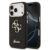 variatie Guess PU Fixed Glitter 4G Metal Frame Case iPhone 17 Pro – Black