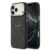 variatie Guess PU Leather 4G Gold Frame MagSafe Case iPhone 17 Pro Max – Black