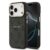 variatie Guess PU Leather 4G Gold Frame MagSafe Case iPhone 17 Pro – Black
