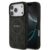 variatie Guess PU Leather 4G MagSafe Hoesje iPhone 17 Pro – Zwart