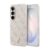 variatie Guess PU Leather 4G Strass Triangle Magnetisch Hoesje Samsung Galaxy S26 – Roze