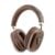 variatie Guess PU Leather 4G Triangle Logo Draadloze Koptelefoon – Bruin