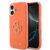 variatie Guess PU Resin Logo Hoesje iPhone 17 – Oranje