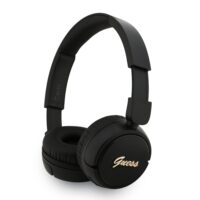 Guess Script Metal Logo Wireless Headphones – Black