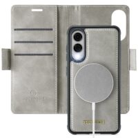 Solidenz 2-in-1 MagSafe Wallet Case for Samsung Galaxy S25 Edge – Beige