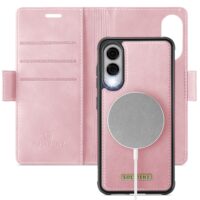 Solidenz 2-in-1 MagSafe Wallet Case for Samsung Galaxy S25 Edge – Pink