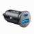 variatie Joyroom 30W USB-A en USB-C Mini Autolader – Zwart