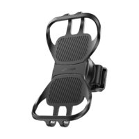 Joyroom Siliconen Telefoonhouder voor Fiets en Motor – Zwart