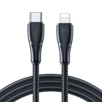 Joyroom Surpass Series 20W USB-C to Lightning Cable 0.25 Meter – Black