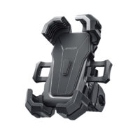 Joyroom Trillingsdempende Telefoonhouder Fiets en Motor – Zwart