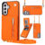 variatie Solidenz Fashion Wallet case with cord Samsung Galaxy A57 – Orange