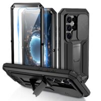 Stofdicht metalen hoes Samsung Galaxy S26 Ultra – Zwart