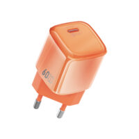 WiWU Oplader Jelly 60W AVS GaN Fast Charger USB-C – Oranje