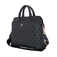 Guess PU 4G Triangle Logo Laptoptas voor 13/14/15 inch – Grijs