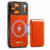 variatie Solidenz MagSafe Wallet Backcover voor iPhone 17 Pro – Oranje