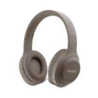 Guess Classic Silver Logo Draadloze Koptelefoon – Bruin