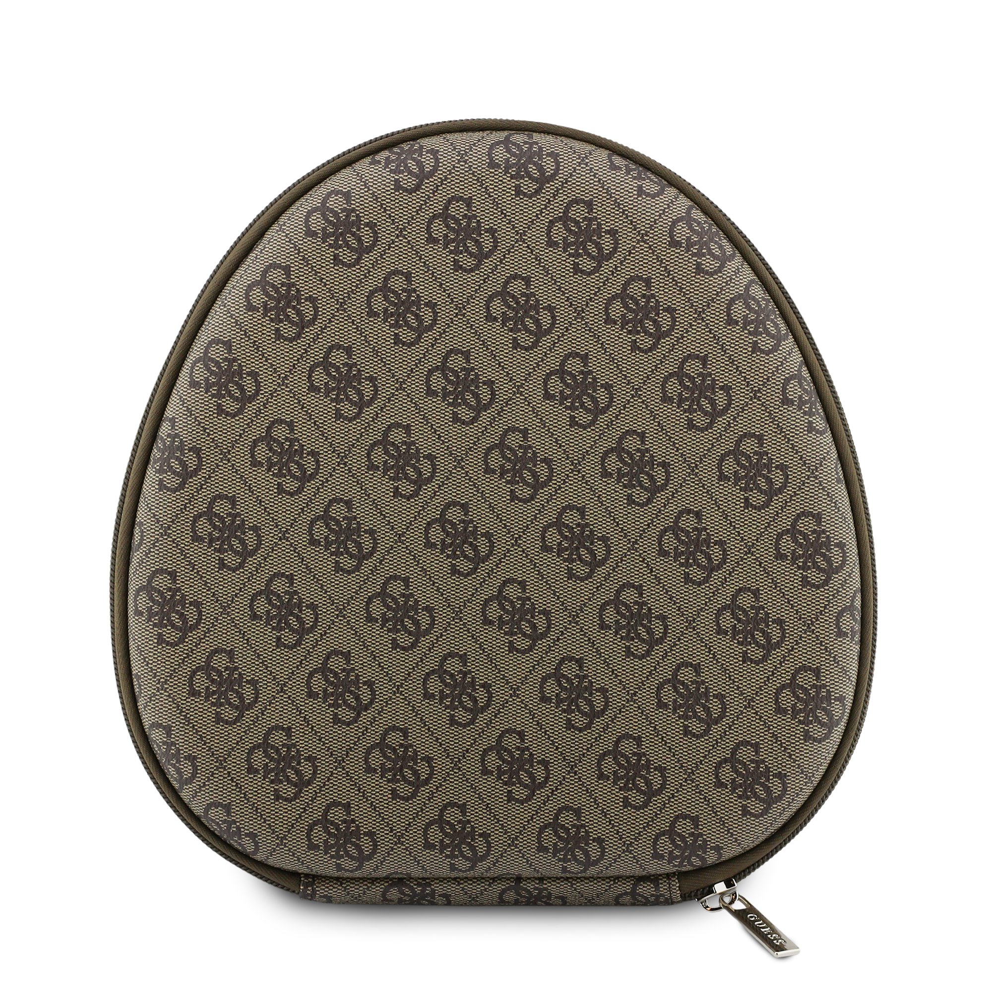 Guess PU 4G Triangle Logo ENC Draadloze Koptelefoon - Bruin - Afbeelding 5