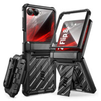 Supcase Unicorn Beetle Pro Hoesje voor Samsung Galaxy Z Flip 8 – Zwart